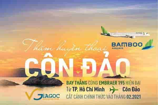 Vé Máy Bay Sài Gòn Đi Côn Đảo Bamboo Airways